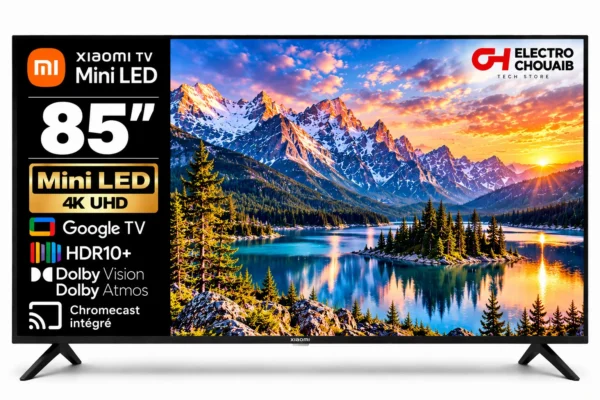 Xiaomi TV Mini LED 85" 4K Google TV - Electro Chouaib Maroc