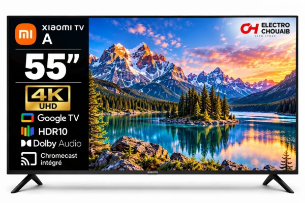 Xiaomi TV A 55" 4K UHD Google TV - Electro Chouaib Maroc